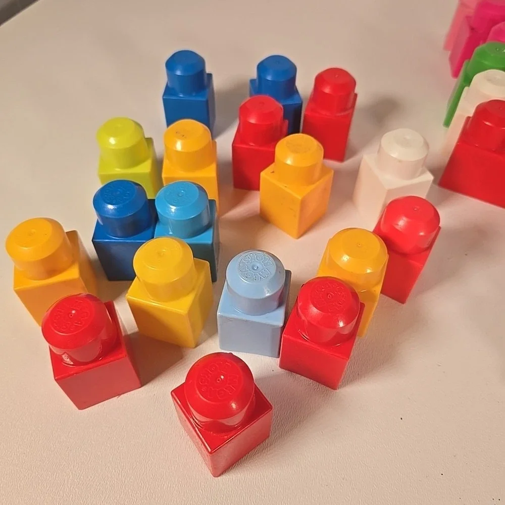Mega Bloks First Building Blocks Classic Over‎ 50 Pieces Builders Toy Set